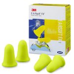 3M™ EA-RSoft™ Yellow Neons™ Tapones Auditivos 312-1250, Sin Cordón