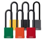 Candado de bloqueo dielectrico de 3″ 74/40hb75 con arco recubierto Abus