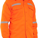 Camisa Drill Cinta Reflectiva