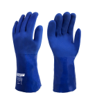 Guantes Cubierto De PVC