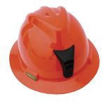 Casco Minero Tridente de 4 puntas inc. porta lámpara