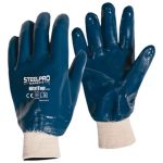Guante Nitritop Con Puño Tejido Steelpro