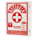 Botiquin primeros auxilios de madera