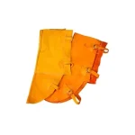 Escarpines de cuero res amarillo