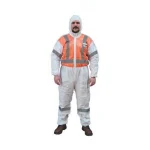 Traje Lakeland Micromax naranja c/blanco emn428 wort